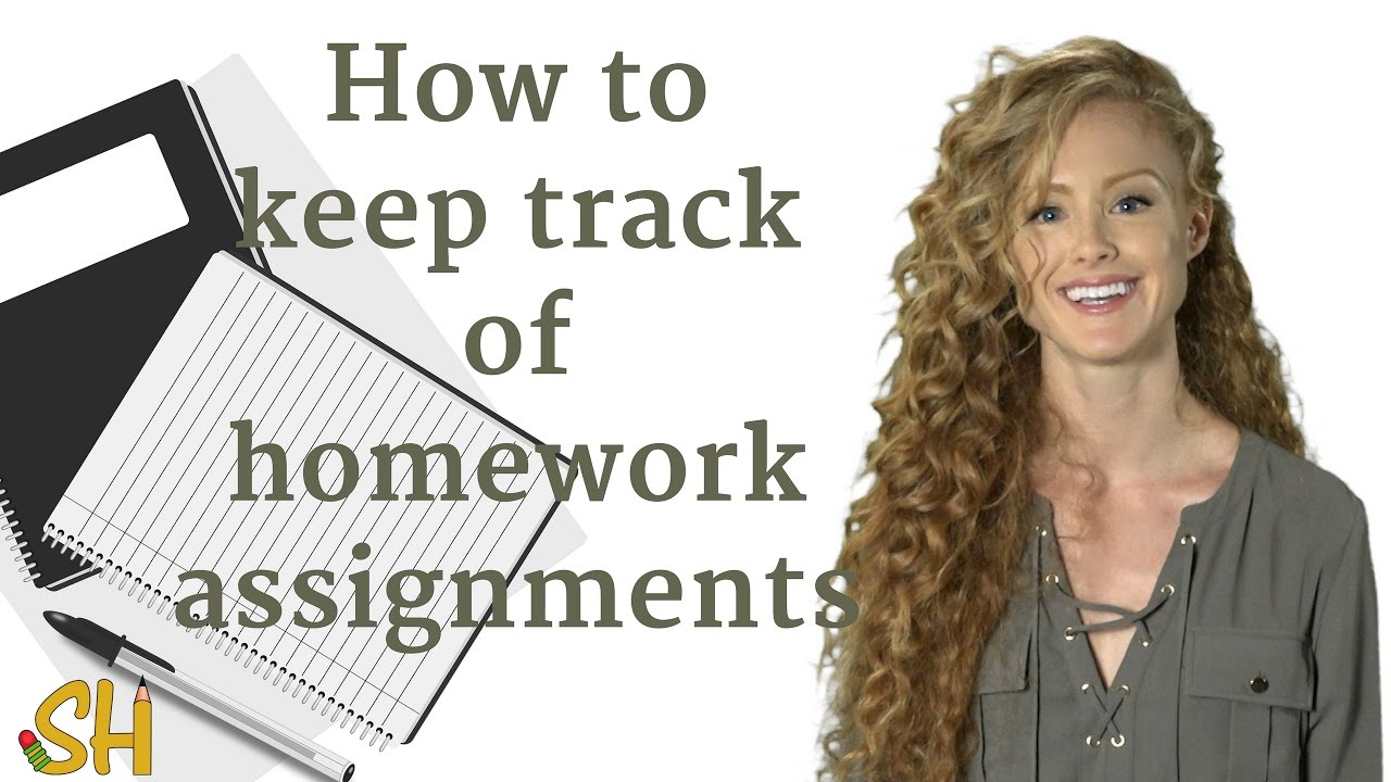 ways to keep track of homework