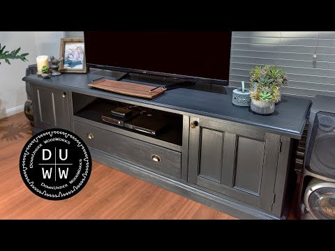 Upcycling/remodelling old furniture - How to. #1-TV unit
