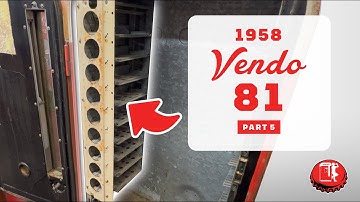 Bottle Rack Restoration [Part 5: Restoring a 1958 Vendo 81 Coke Machine]