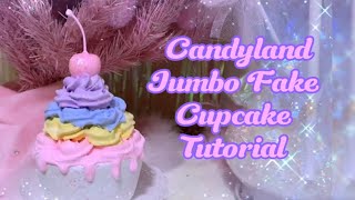 Jumbo Fake Cupcake