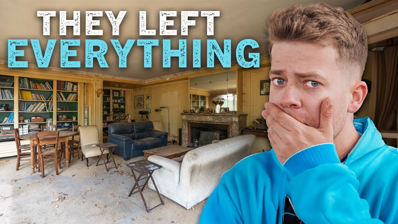 Они потеряли сына! - Трагический заброшенный семейный дом в Бельгии.