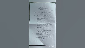 B.Ed 4th semester (paper2nd) school curriculum development. SSJ Almora #ssjcampusalmora #exam