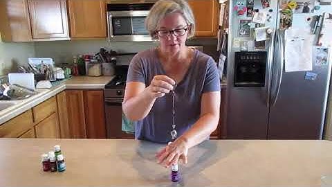 How to use a Pendulum to Muscle Test