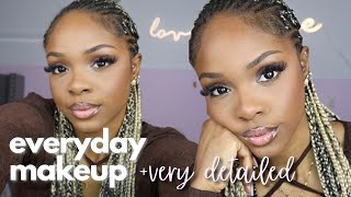 MY UPDATED EVERYDAY MAKEUP ROUTINE *very detailed* for BEGINNERS | SOFT GLAM | Joanna Divine