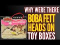 Why Boba Fett Heads where on old STAR WARS boxes