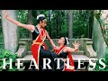 Heartless the weeknd  sttm hip hop bharatanatyam fusion dance choreography