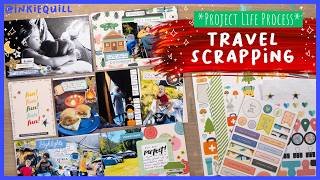 ⛺️ 📓 ✂️ Travel Scrapbooking // LET'S PLONK ALL THE STICKERS *now*