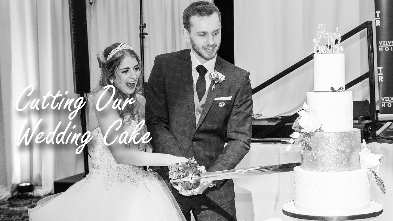 Wedding Cake Cutting A Disney Themed Wedding YouTube