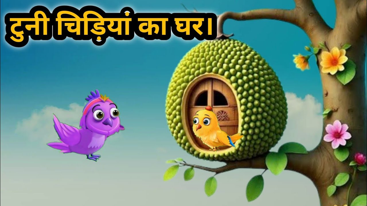 कार्टन | Tuni chidiya new episodes | tuni chidiya or Kauwa ki new episode | cartoon story | kahani