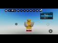 Tails flying in Roblox