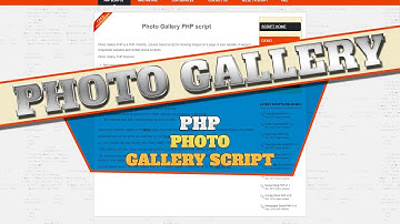 Add A Php Photo Gallery To Your HTML Website