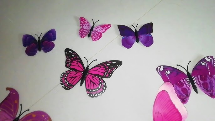 3D Butterflies UNBELIEVABLE Techniques!! So Satisfying 🤤