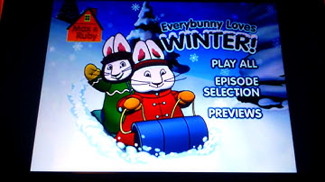 Max & Ruby Everybunny Loves Winter!