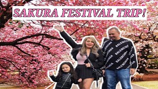 SOBRANG GANDAAAAA! SAKURA FESTIVAL SA JAPAN!