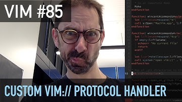 Vim screencast #85: Custom vim:// protocol handler