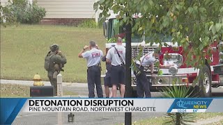 Bomb Squad detonates ‘old, possibly hazardous’ device at NW Charlotte home