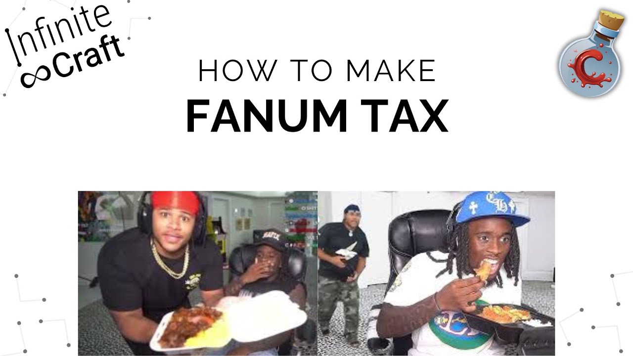 How to make Fanum Tax in Infinite Craft? - YouTube