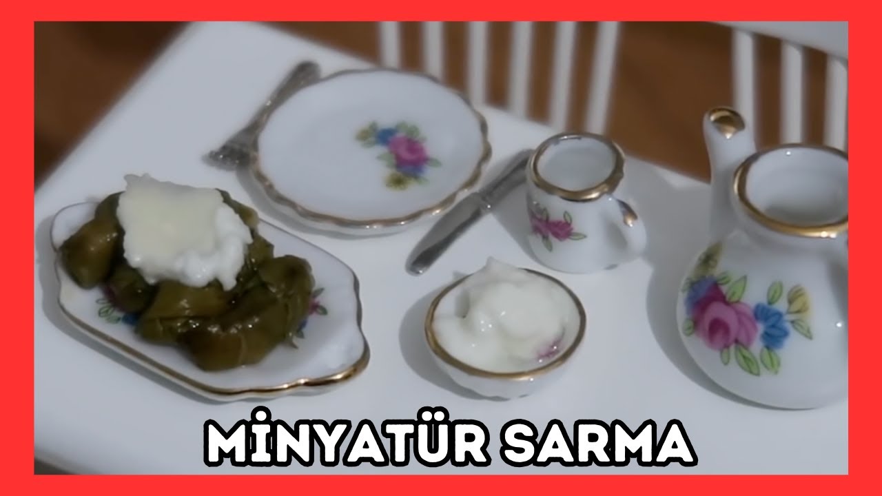 Zeytinyağlı Düyanın En Minik Yaprak Sarmasını Yaptık Mini Yemek Tarifi! Dobişko Tv