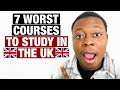 7 Worst Courses to Study in the UK