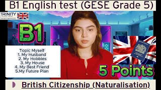 видео: Тест по английскому языку B1 (GESE, 5 класс) | Британское гражданство SELT | Тринити-колледж Лонд... картинка: Тест по английскому языку B1 (GESE, 5 класс) | Британское гражданство SELT | Тринити-колледж Лонд...