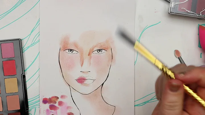 Face Charts - Making Faces with paint! 3 Using Cle...