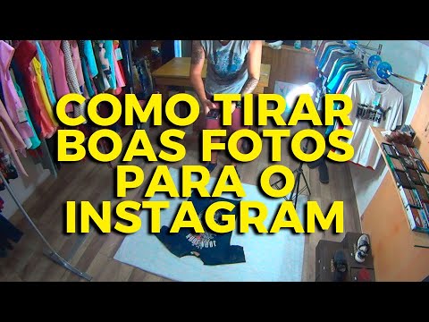 Vídeo: Como Fotografar Roupas