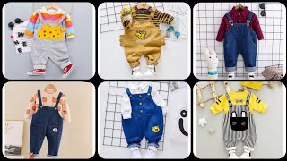 Kids Dungaree Dress set || baby boy & girl cotton dungaree dress