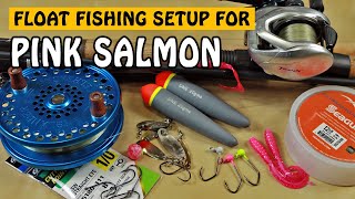 My Float Fishing Setup for Pink Salmon in Chilliwack Vedder River | Fishing with Rod