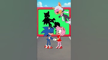 POV Perfect Pose Challenge – Sonic, Amy vs Rouge : A Love Triangle Full of Drama #sonicthehedgehog