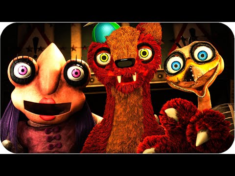 Willy's Wonderland Animatronics in FNAF2