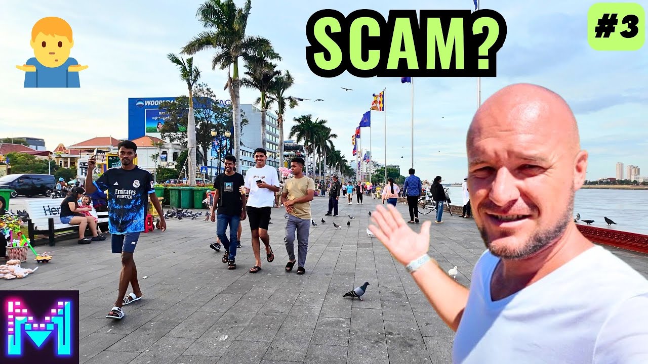 Phnom Penh Kambodża: Deptak nad Mekongiem, Koszty Tuk Tuków i Droga Taksa z Lotniska!