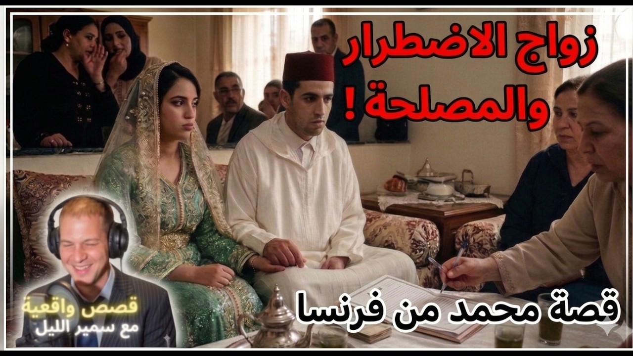 زواج الاضطرار والمصلحة! | قصة محمد من فرنسا على سمير الليل