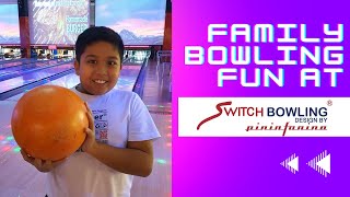 Family Bowling Fun at Switch Bowling Ibn Battuta Dubai