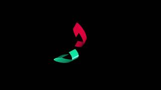 Windows 98 Screensaver - 3D Flying Objects - Two Ribbons (Non-Smooth Shading)