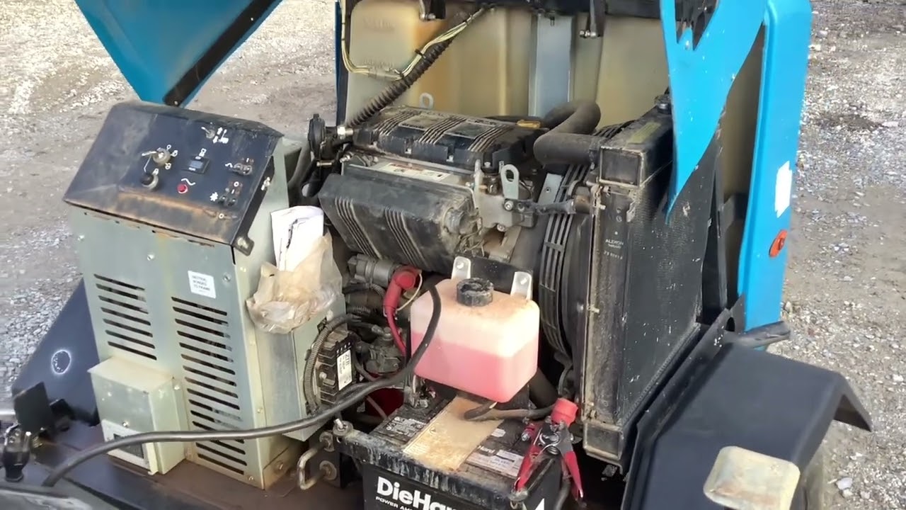 2017 Terex Diesel Mobile Light Tower Generator RL4