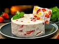 The BEST No-Bake Summer Dessert with Strawberries & Chia