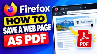 Cara Menyimpan Halaman Web sebagai PDF di Firefox