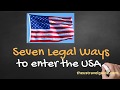How to settle in the USA | How to migrate US legally | How to enter US and get gc Ideas
