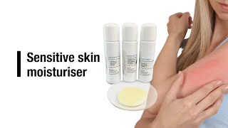 Sensitive skin moisturiser