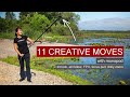 11 CREATIVE SMARTPHONE GIMBAL SHOTS to Mimic Cinematic Crane or Drone Moves for B-roll