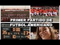 MI PRIMER PARTIDO DE FUTBOL AMERICANO EN LAS VEGAS 🏈🏈