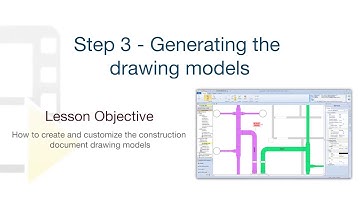 Edificius-MEP Tutorial - Step 3 - Generating the drawing models - ACCA software