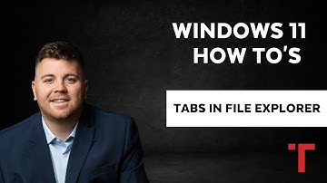 Windows 11 File Explorer Tabs - It