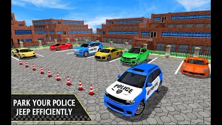 Police Jeep Spooky Stunt Parking 3D 3-  Android Gameplay screenshot 1