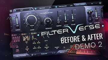 Filterverse  Sneaky Reverb Demo - Just Music No Talk