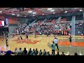Kelly Walsh's Breckyn Fagot and Madyn Waring combine for the block in the Trojans' sweep of Natrona