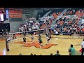 Kelly Walsh's Breckyn Fagot and Madyn Waring combine for the block in the Trojans' sweep of Natrona