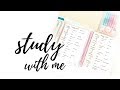 Study with me - Biology & Math + 100K thank you message 💛 | studytee