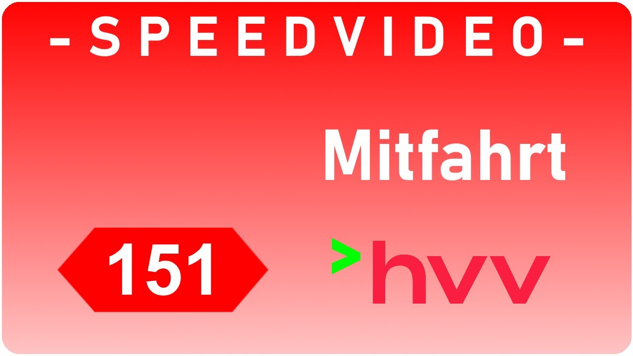 Speedvideo I HVV Mitfahrt Linie 151 S Wilhelmsburg - Altenwerder I HD 60 fps *EPIC SUNSET*