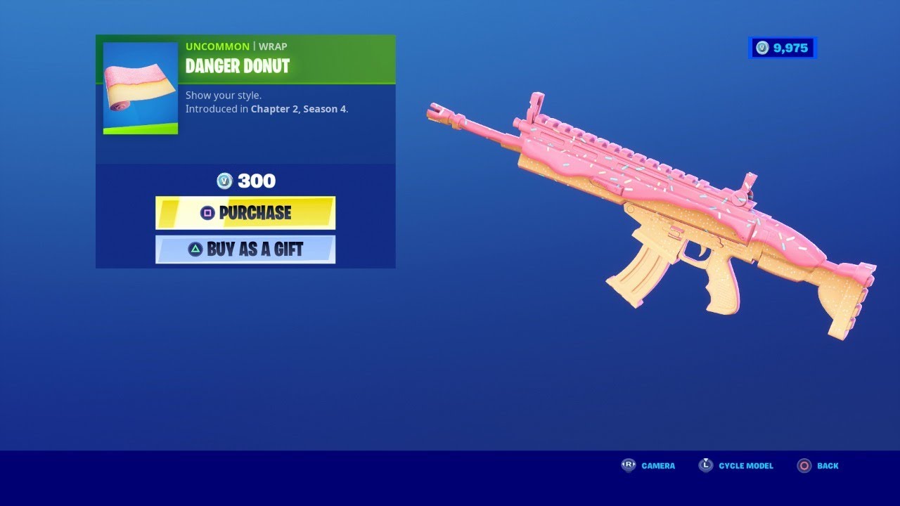 DANGER DONUT WRAP *NEW* Fortnite Item Shop UPDATE Now September 22 2020